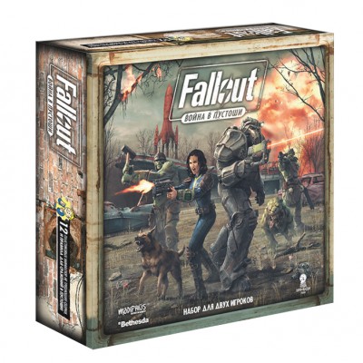 Fallout. Война в Пустоши. Стартовый набор с миниатюрами